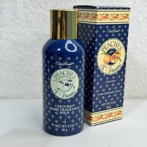 1987 Claire Burke Peaches & Dreams Fresh Home Fragrance Spray 3 Oz. 85g VTG USA